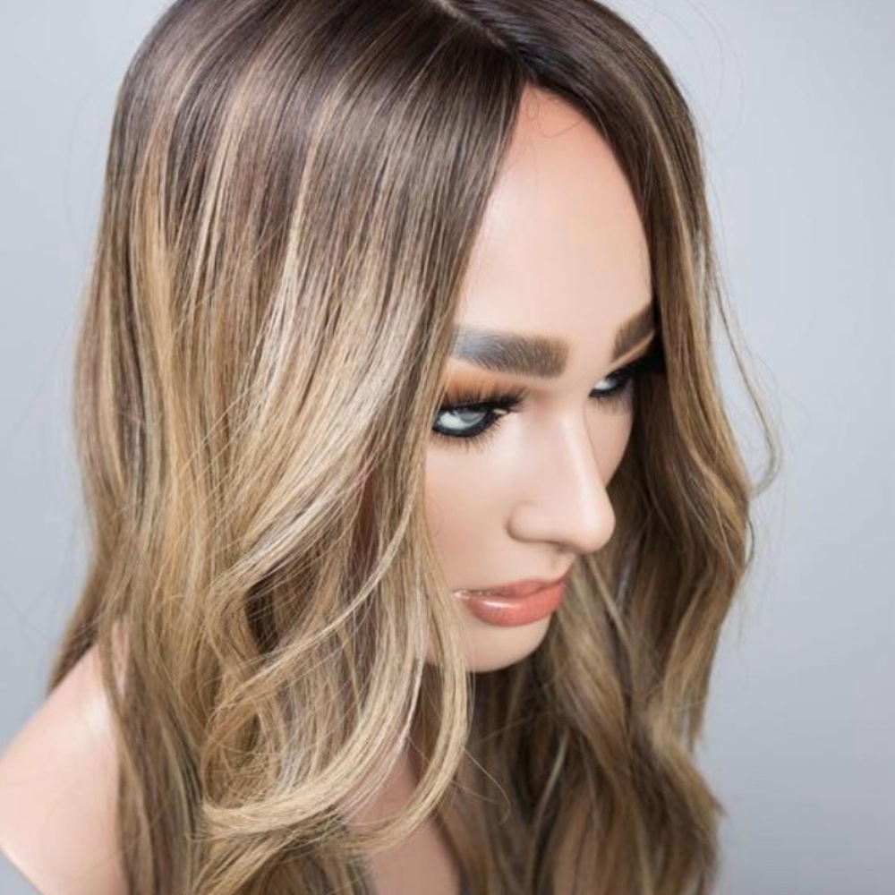 Hair Toppers! 2 colors left - Brown and brown red - blonde is sold